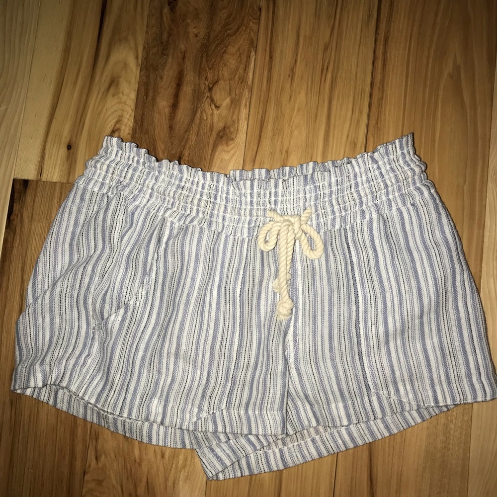 roxy striped shorts